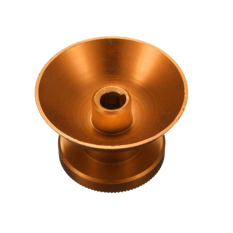 Rowsmau 2PCs Replacement Rocker Metal Analog Joystick Thumbstick Mushroom Caps Repair for PS4 PS3 Xbox One 1 (Gold) - Image 2